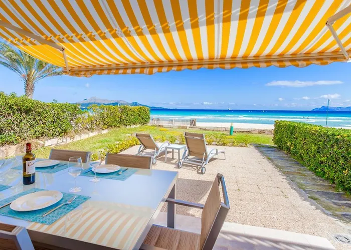 Beachfront Villa Socias Playa By Sealand Villas